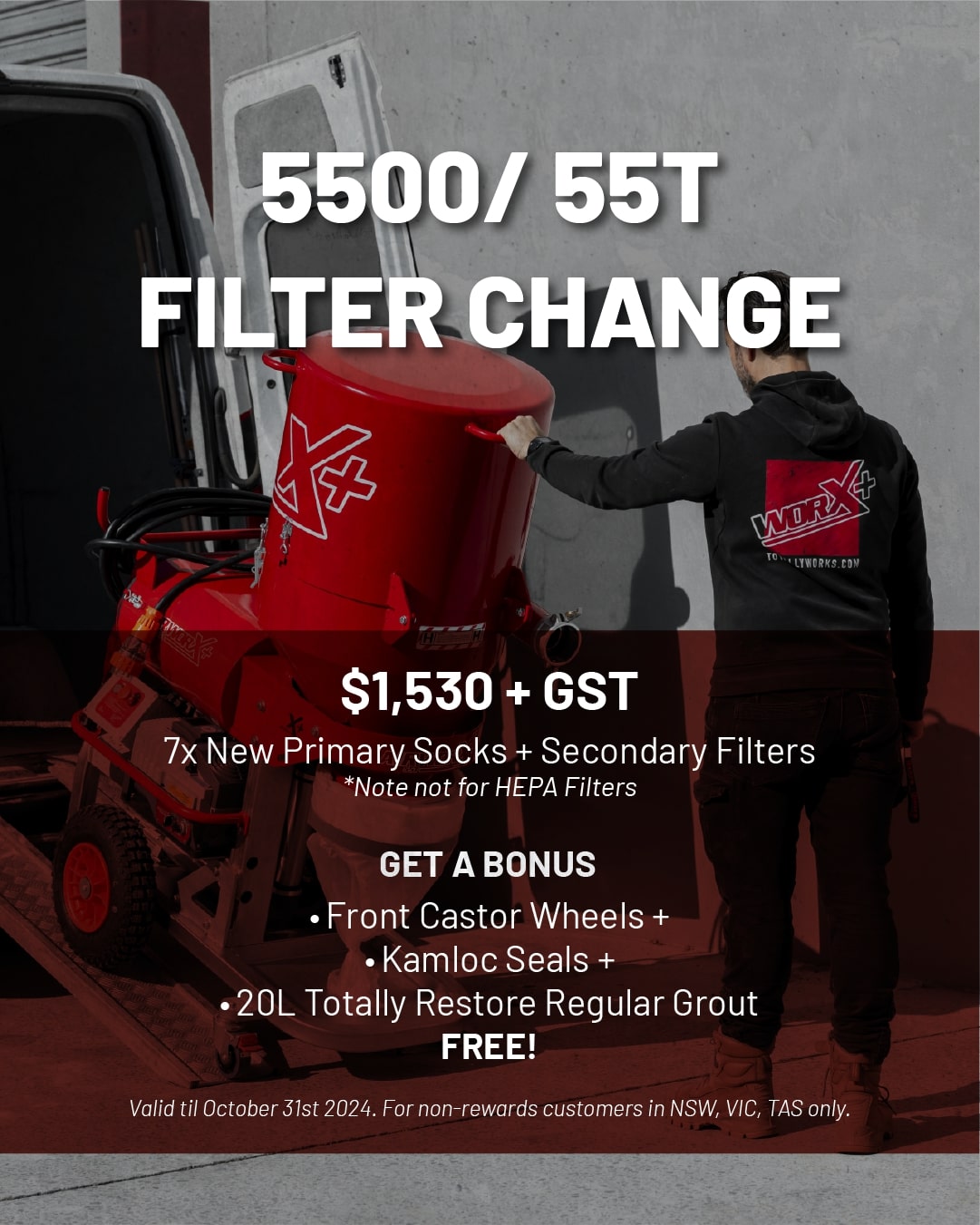 5500 55T Filter Change Deal